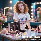 Hot Sugar Carry All Trunk Makeup Set Cosmetic Kit Eyeshadow Blush Lip Gloss 25 — photo 7