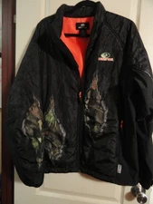 MOSSY OAK MEN'S LARGE 42/44 THINSULATE LINED COAT ZIP POCKETS  HUNT/FISH OUTDOOR