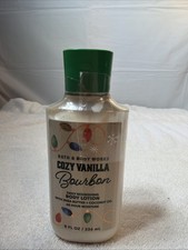 COZY VANILLA BOURBON by BATH AND BODY WORKS BODY LOTION 8 FL OZ FULL SIZE NEW