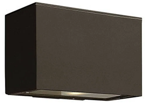 Atlantis 6" High Bronze Integrated LED Outdoor Wall Light - Picture 1 of 9