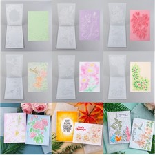 3D Embossing Folders Animal Flower Bird Stencils For DIY Scrapbooking Craft Card