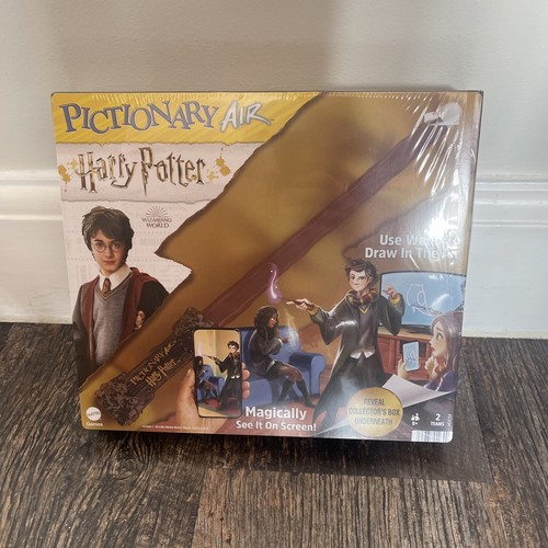 NEW Mattel Harry Potter - Pictionary Air - Age 8+, See On Screen, Teams, Wand