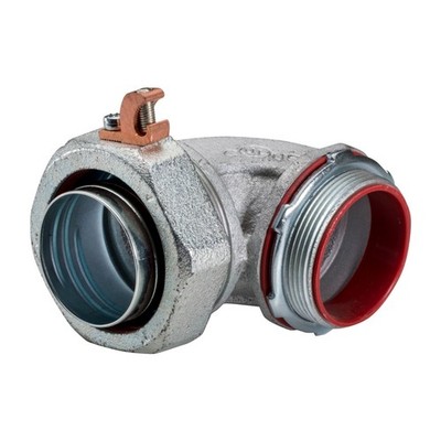 Southwire 492CSGR 3/4'' Liquidtight Connector w/Copper Grounding Lug (Pack of 20)