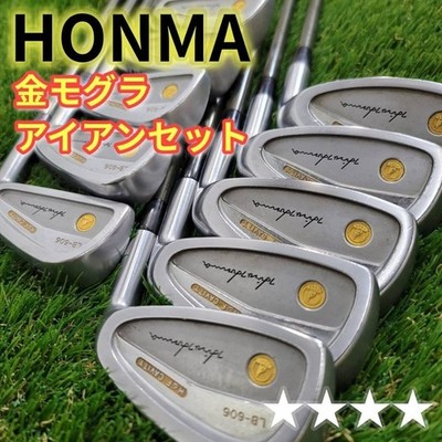 Iron Set Of 10 Honma 4 Star Gold Mole Lb-606