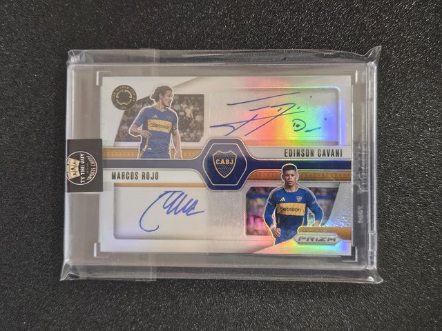 2025 Prizm FIFA World Cup Edinson Cavani Marcus Rojo Dual Auto 1/1