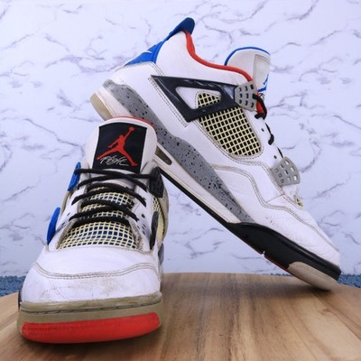 Jordan‎ 4 Retro SE Mid What The 4 sz 11.5 White Black Blue Red (CI1184-146) $_12.JPG?set_id=880000500F main image 3