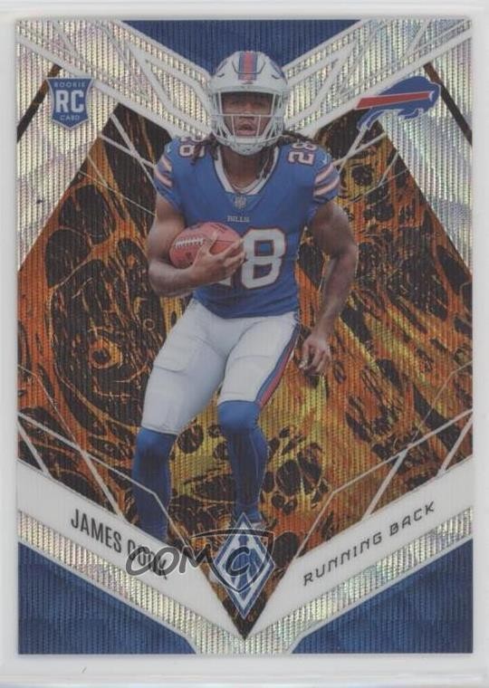 2022 Panini Phoenix Rookies Lava /175 James Cook #115 Rookie RC 1dm4