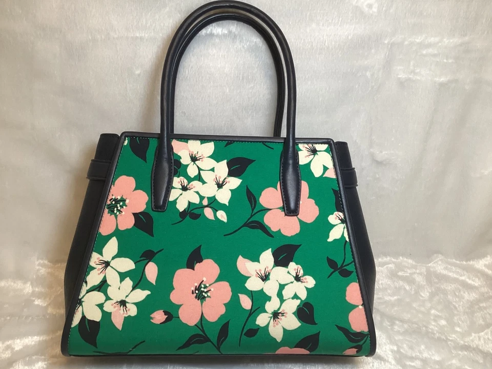 Bolso floral Kate Spade Leila con asa superior flores de lirio Foto 2 de 4