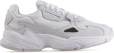 Adidas Falcon, Women's Sneaker, Footwear White/Footwear White/Crystal White, 5.5