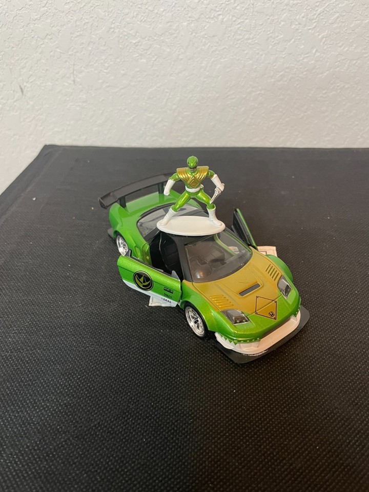 Jada Toys Power Rangers Green Ranger And 2002 Honda NSX Type-R 1:24 ...