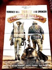 Die Troublemaker Kinoplakat Poster A0, 84x119cm, Terence Hill, Bud Spencer