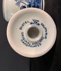 VINTAGE SMALL HAND PAINTED DELFT BLUE WINDMILL SCENE Salt & Pepper, Pitcher Bell — photo 6