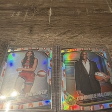 Panini Prizm WNBA Rookie Card Lot - Iriafen Mystics#149, Malonga Storm#144 2025