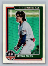 2022 Panini Stars & Stripes #86 Michael Torres Base Longevity Holo Silver 76/80