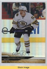 2024-25 Upper Deck Series 1 Silver Foil Matthew Poitras #19 READ t4m