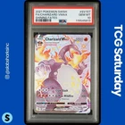 2021 POKEMON SWSH SHINING FATES #SV107/SV122 CHARIZARD VMAX SHINY VAULT PSA 10