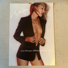 Kylie Minogue Official Calendar 2002, A3. Excellent Condition, DANILO