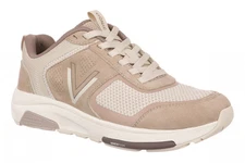 Vionic Walk Strider Knit - Womens Orthotic Arch Support C Lucid Beige - 7 Wide