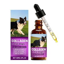 60ml Collagen for Dogs Liquid Dog Collagen Supplement Supports Hip Joint Health