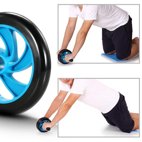 AB Wheel Roller Kit with Push-Up Bar, Knee Mat, Jump Rope and Hand Gripper - ... - Picture 6 of 6