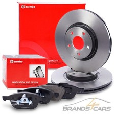 BREMBO COATED BREMSSCHEIBEN Ø300 + BELÄGE VORNE FÜR FORD FOCUS C-MAX BJ 03-07