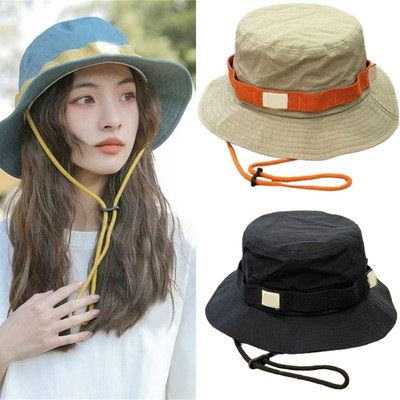 Foldable Fisherman Hat Sun Blocking Design Quick Dry Floppy Hat For Fishing Wear