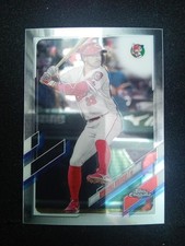 2021 TOPPS CHROME NPB CARD #12 RYOSUKE KIKUCHI  HIROSHIMA TOYO CARP 