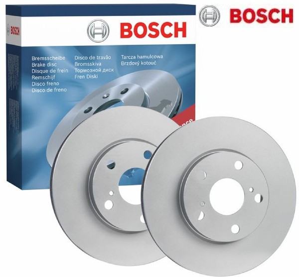 2X Bremsscheibe Bosch 0986479A62 2 Bremsscheiben Vorderachse Vorne FüR Toyota-image