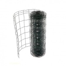 NEW! 0.6m x 10m Green PVC Coated Galvanised Steel Mesh Stock Euro Fencing