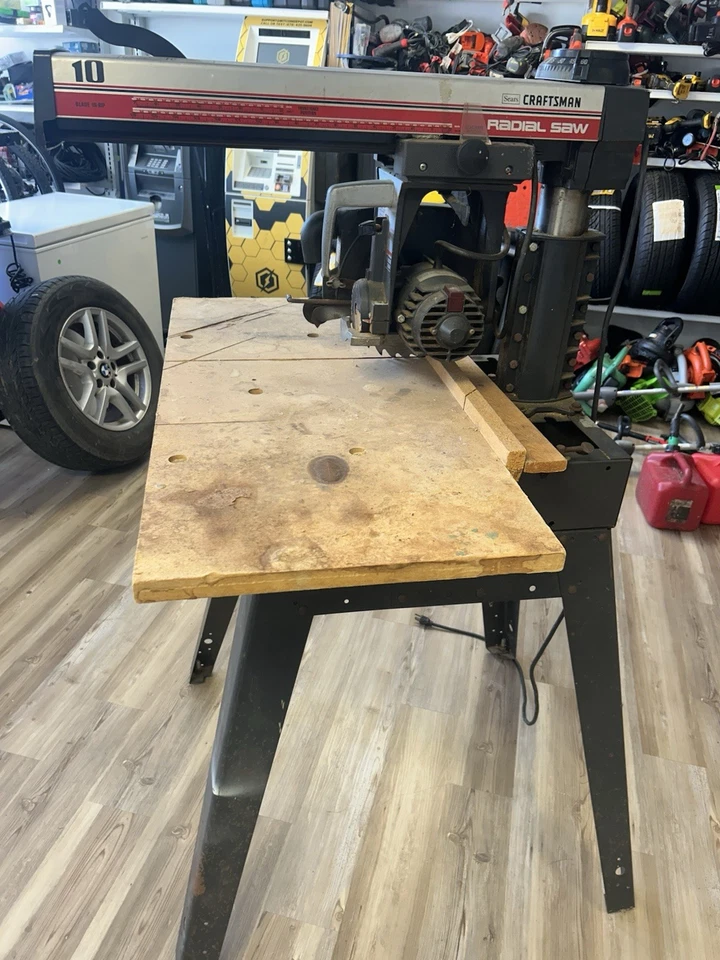 "Sierra de brazo radial Sears Craftsman de 10"" - resistente" Foto 2 de 4