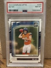 2024 Panini Donruss Optic - Rated Rookie Bo Nix #209 (RC) PSA 8