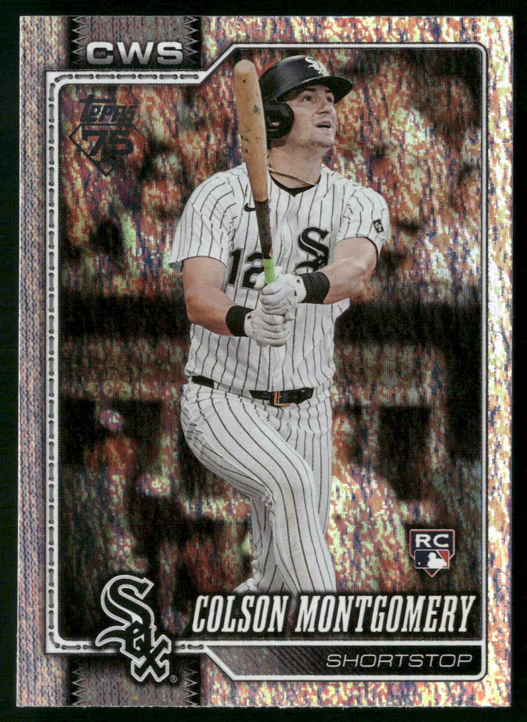 Colson Montgomery 2026 Topps #157 Holo Foil Chicago White Sox
