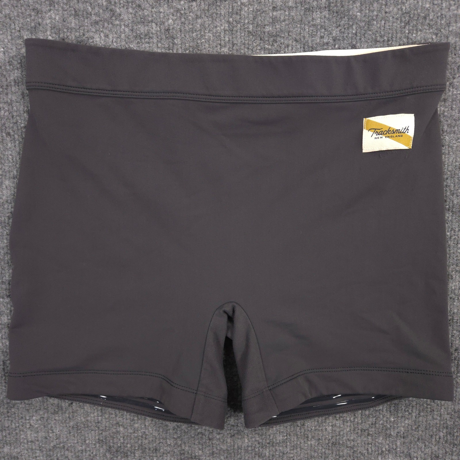 Tracksmith Turnover Short Tights Womens M Gray Lightweight Performance Stretch