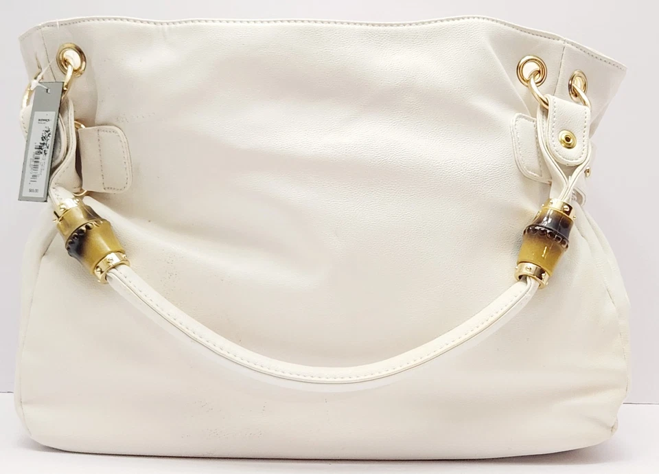APT. 9 Bolso/Cartera de Hombro Blanco para Mujer, 16"x10"x5", HB13334, Nuevo con Etiquetas, Blanco Foto 2 de 4