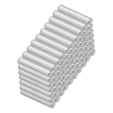 50Pcs 304 Stainless Steel Dowel Pin 3x16 mm, Metal Shelf Peg Support Shelves