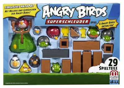 Angry Birds - Superschleuder - Mattel - Rarität
