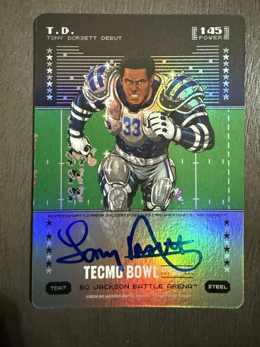 Bo Jackson Battle Arena Tecmo Bowl T.D. 145PWR