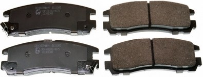 B111085 DENCKERMANN BRAKE PAD SET, DISC BRAKE REAR AXLE FOR CHRYSLER MITSUBISHI