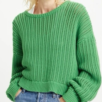 Levi s Evergreen Sweater Oversized Boxy Relaxed Fit NWOT
