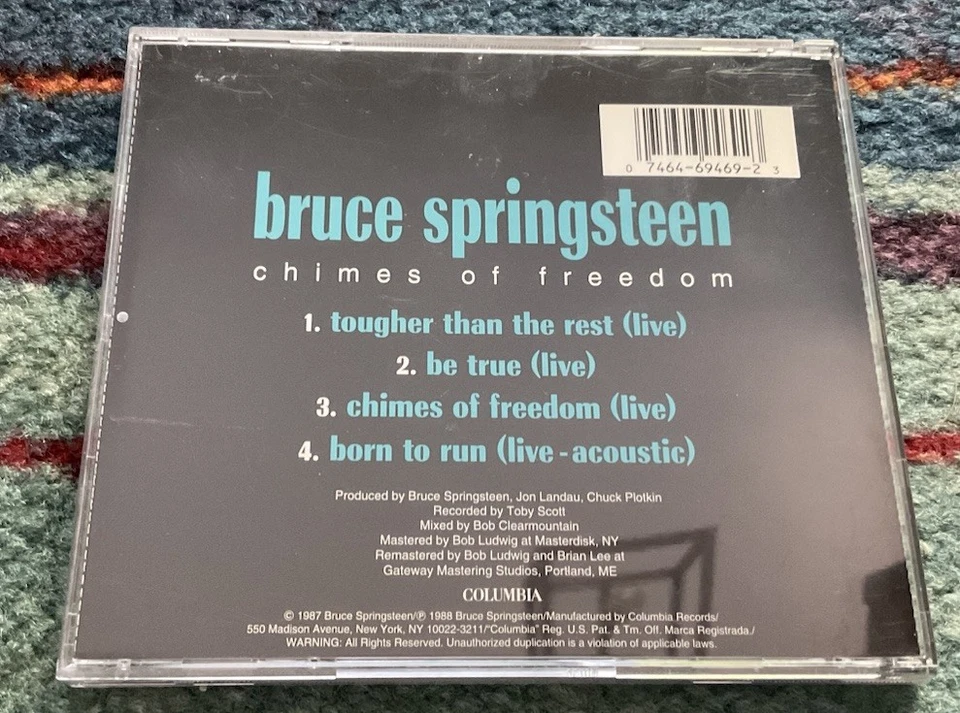 Bruce Springsteen-5 CDs Chimes Of Freedom,Tracks Sampler,Rising,Magic,High Hopes - Image 3 of 4