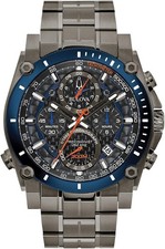 Bulova Precisionist 98B343 Mens 46mm Chronogr...