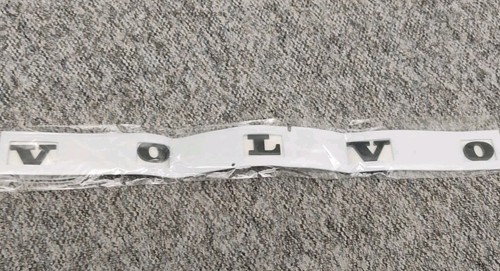 VOLVO Heck Logo Schriftzug Emblem Einzelbuchstaben in schwarz matt 25mm Höhe - Bild 6 von 6