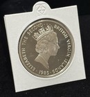 1985 British Virgin Islands $20 Silver Proof Coin .5677 oz Anchor  — photo 3