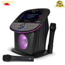 Singing Machine Pulse Premium Wi-Fi Karaoke System 10" Touchscreen Wireless Mics