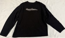 Vintage 2005 Harley-Davidson Men s Black Waffle Knit Thermal Shirt XL