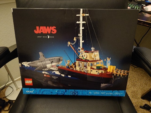 LEGO Ideas Jaws 21350 Shark Attack Building Set New Model  