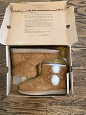 Koolaburra by UGG Mini Boots in Chestnut Women's Size 7 New in Box