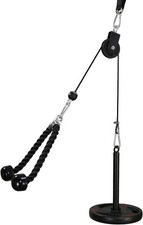 LFJ Fitness Cable Pulley System LAT Pulldown and Lift Cable Machine Home Gym Mu