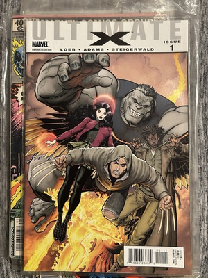 #ad ULTIMATE X #1 1:50 Spoiler Line Up Metal Variant 1st App. Of Jimmy Hudson NM $39.99