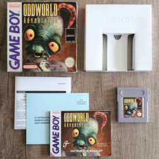Thumbnail of ebay&reg; auction 187684920009 | Nintendo Gameboy ► Oddworld Adventures ◄ DMG-AODP-EUR | CIB | Komplett in OVP